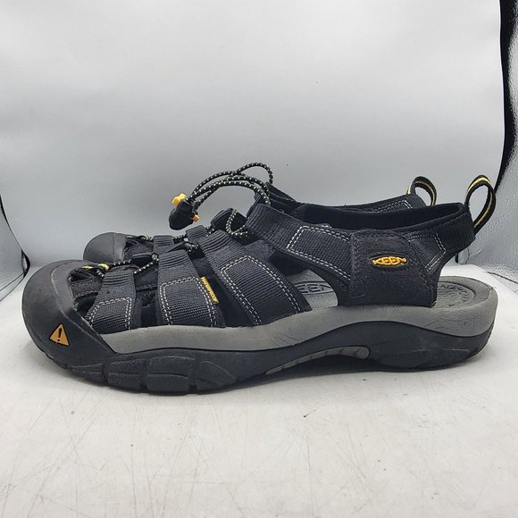 KEEN Newport H2 Mens 11 Black Sandals Closed Toe Summer Waterproof Sport 1001907 - Picture 5 of 12